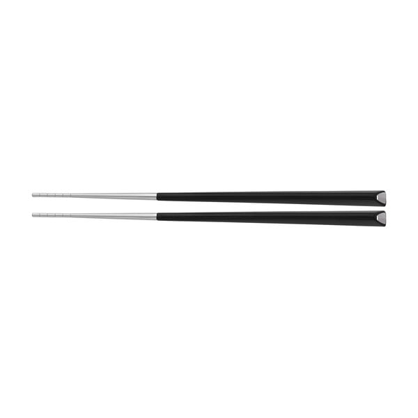 Crno-bijeli Jean Dubost štapići od nehrđajućeg čelika