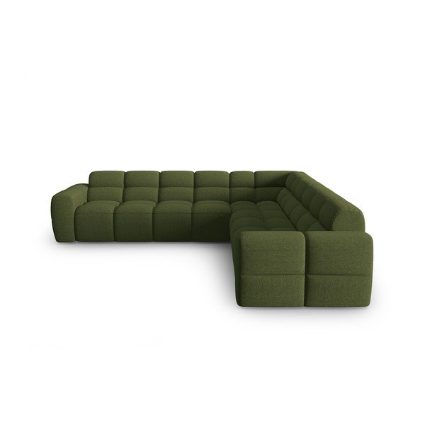 Zelena kutna garnitura Lisa – Micadoni Home-image-2