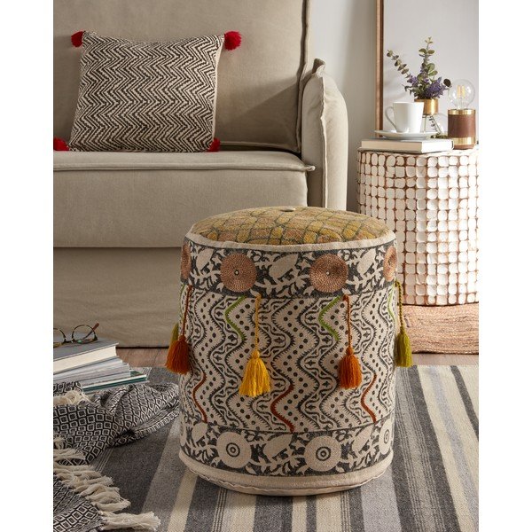 Pouf u boji La Forma Haakon, ø 35 cm-image-3