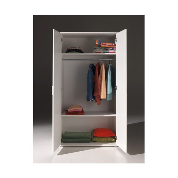 Bijeli ormar Vipack Milan širine 105 cm-image-2