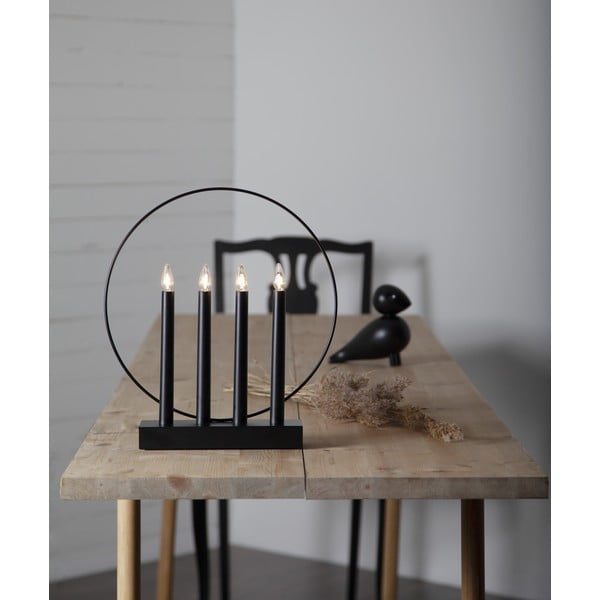 Crni svjetlosni ukras Glossy – Star Trading-image-2