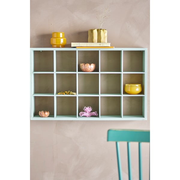 Svijetlo zelena polica s više razina od masivne jele 67 cm Preston – Bloomingville-image-1