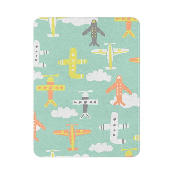 Svijetlo zeleni dječji tepih 100x140 cm Happy Plains – Oyo Concept