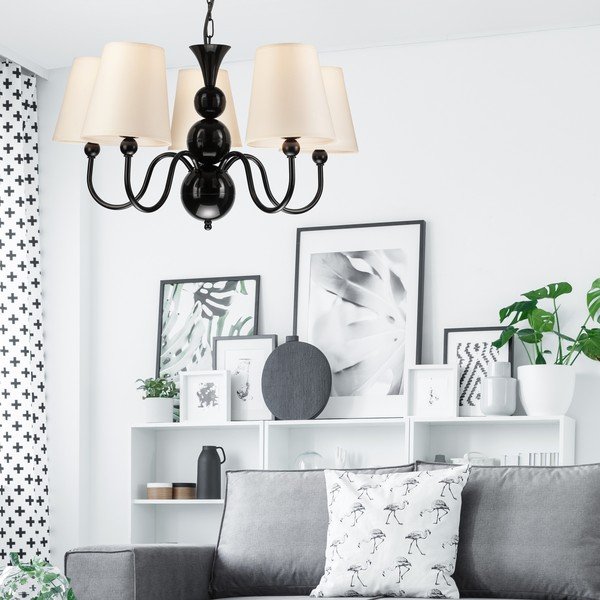 Crna viseća lampa - LAMKUR-image-2