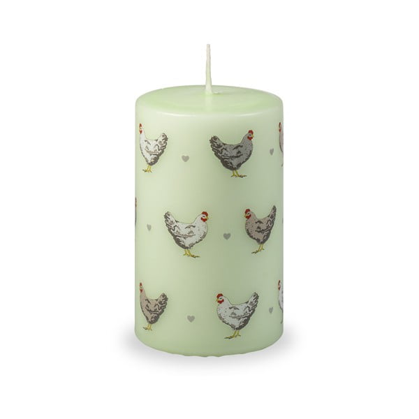 Zelena uskrsna svijeća Unipar Cute Hens, vrijeme gorenja 40 h