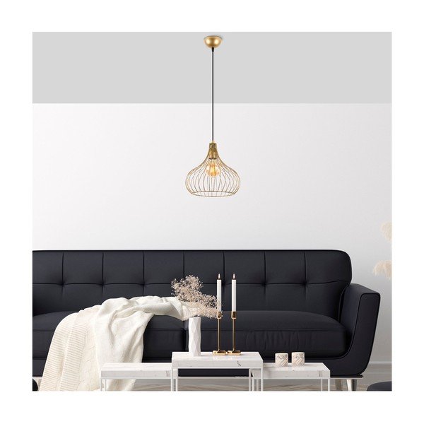 Viseća svjetiljka s metalnim sjenilom ø 22 cm Teldemia – Opviq lights-image-1