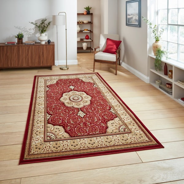 Crveni tepih 80x140 cm Heritage – Think Rugs-image-2