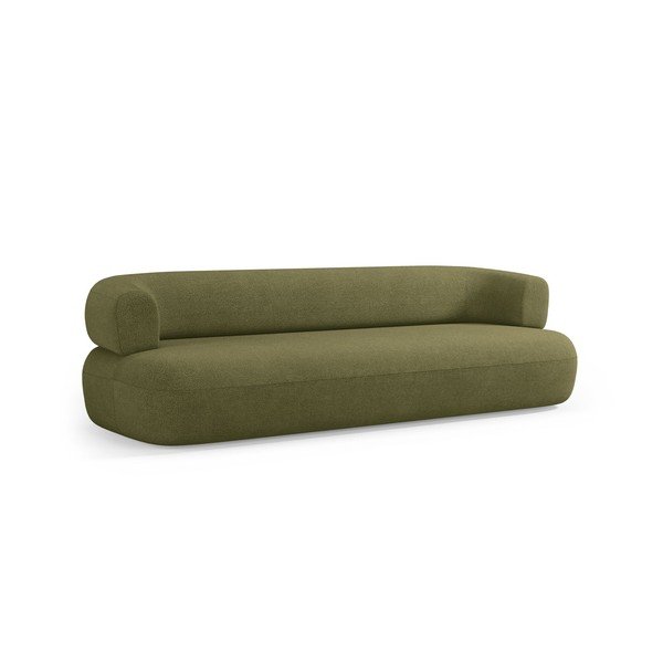 Zelena sofa od bouclé tkanine 200 cm Jenny – Micadoni -image-2