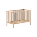 Dječji krevet od masivnog bora 60x120 cm u prirodnoj boji DINO – Vipack