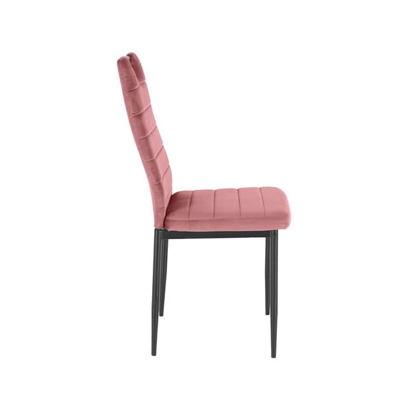 Tamno ružičaste baršunaste blagovaonske stolice u setu 2 kom Mandy – Støraa-image-3