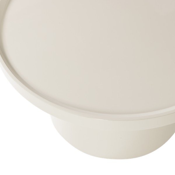 Sivo-bež okrugao stolić za kavu ø 70 cm Veluna – WOOOD-image-2