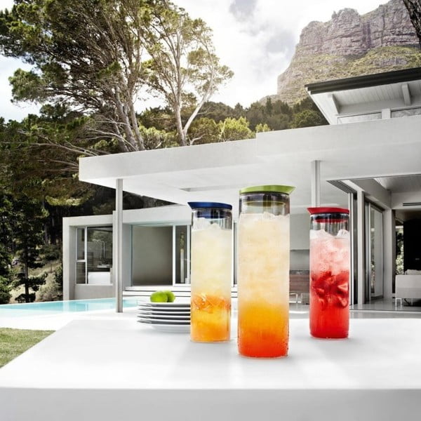 Bokal za vodu 1l, crvena-image-1