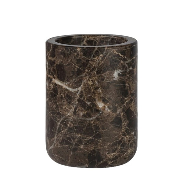Smeđa mramorna čašica za četkicu za zube Marble - Mette Ditmer Denmark