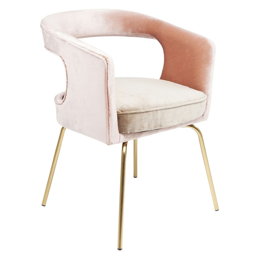 Ružičasta stolica Kare Design Rimini