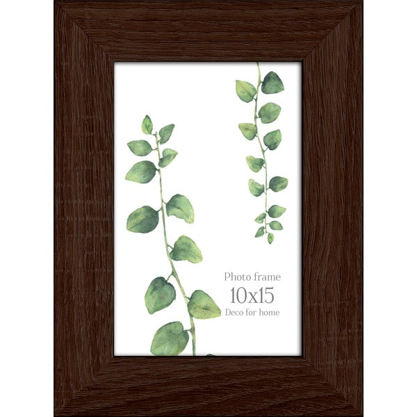 Smeđi zidni okvir Styler Narvik, 14,5 x 19,5 cm