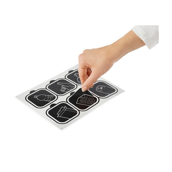 Kanta za otpad od reciklirane plastike 25 l Twist - Rotho-image-4