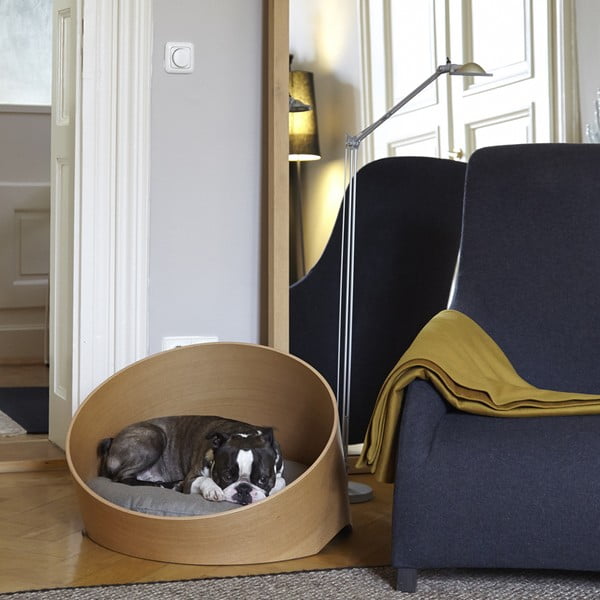 Krevet za kućne ljubimce u prirodnoj boji 60x75 cm Covo Oak/Sand S – MiaCara-image-2