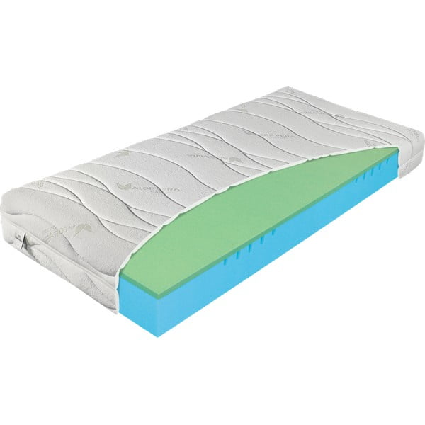 Tvrd/ekstra tvrd obostrani/s termo regulacijom madrac od pjene 140x190 cm Polargel Superior – Materasso-image-2