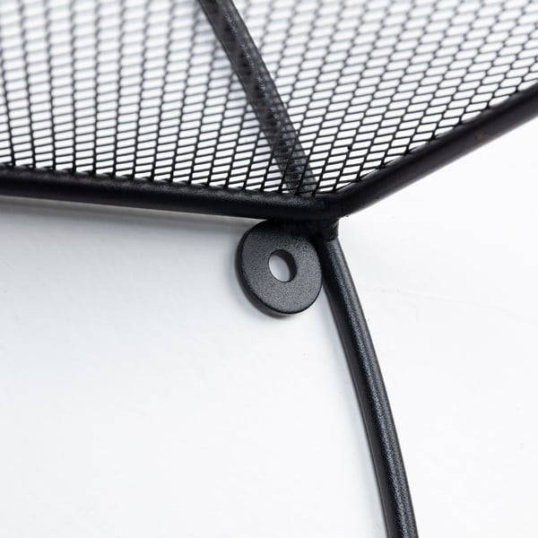 Crna metalna polica s više razina 55 cm Across – Kave Home-image-4