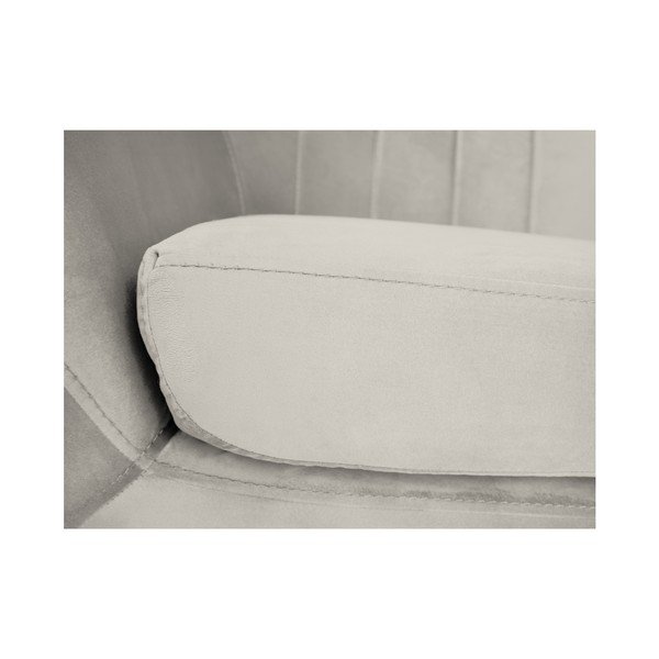 Krem fotelja Mazzini Sofas Benito-image-3