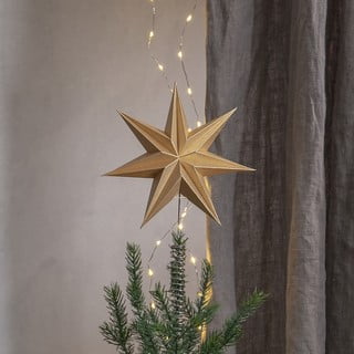 Svjetlo za božićno drvce u zlatnoj boji Isa - Star Trading