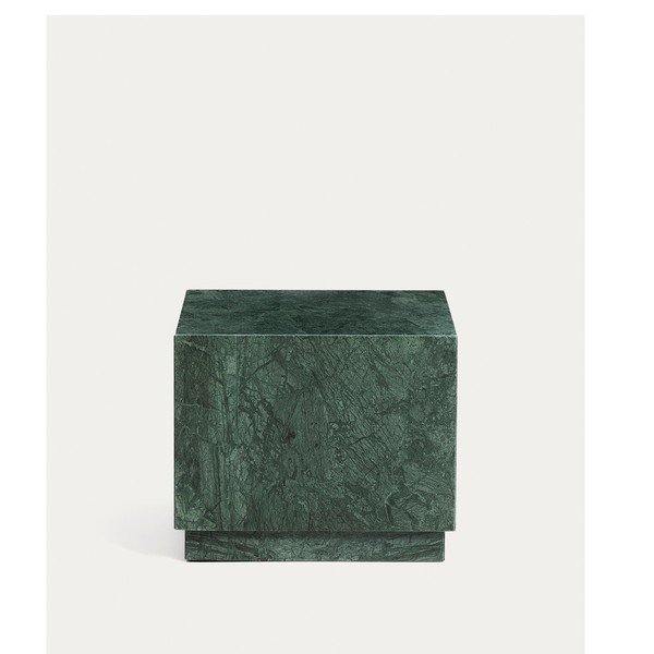 Mramorni pomoćni stol 40x40 cm Sorein – Kave Home-image-3