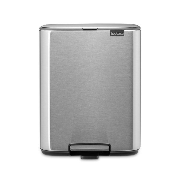 Željezna kanta za smeće s pedalom u mat srebrnoj boji 12 l Bo – Brabantia-image-4