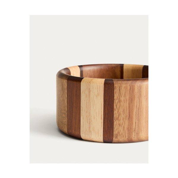 Drvena zdjelica za posluživanje u prirodnoj boji Nover – Kave Home-image-4