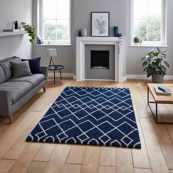 Tamno plavi tepih 120x170 cm Royal Nomadic – Think Rugs-image-1