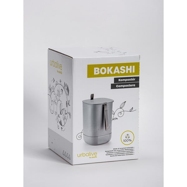 Sivi komposter 10,6 l Bokashi – Plastia-image-4