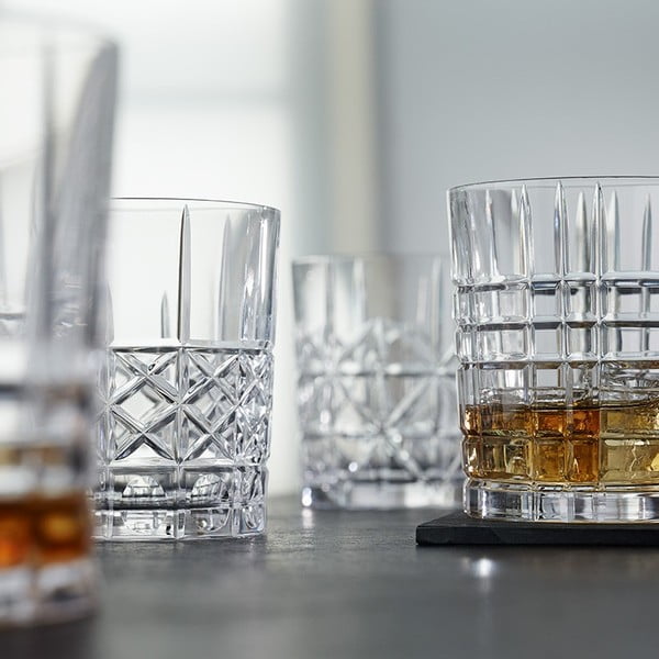 Set bokala i 4 čaše za viski od kristalnog stakla Nachtmann Highland Whisky Set-image-1