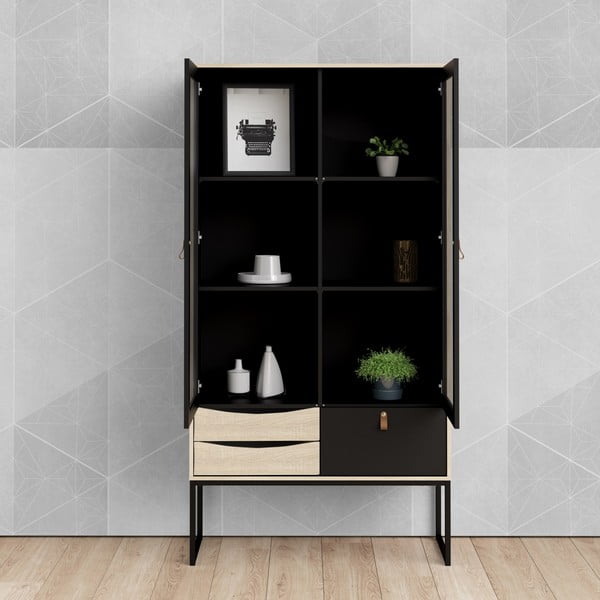 Crna vitrina Tvilum Stubbe-image-4