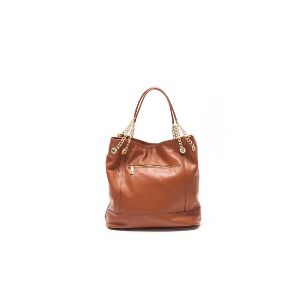 Kožna torbica Tote 2089 Cognac-image-3