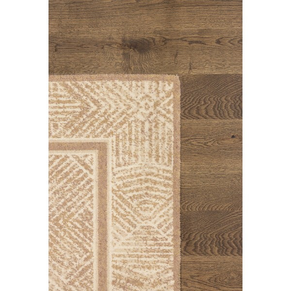 Bež vuneni tepih 133x180 cm Jenny – Agnella-image-3