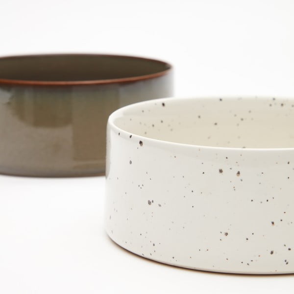 Keramičke zdjelice u setu od 2 kom za pse ø 14 cm Dumbi - Kave Home-image-1