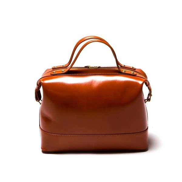 Kožna torbica Isabella Rhea 355 Cognac-image-3