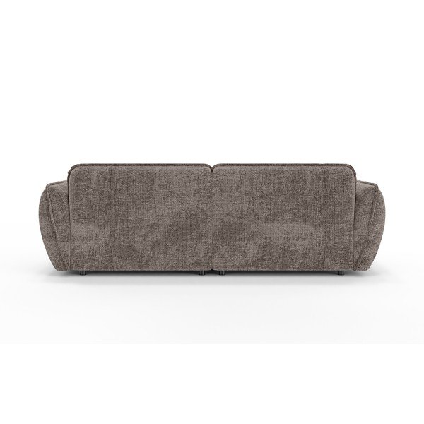 Smeđe-siva sofa od šenila s ležaljkom 252 cm Nelia Big – Ropez-image-4