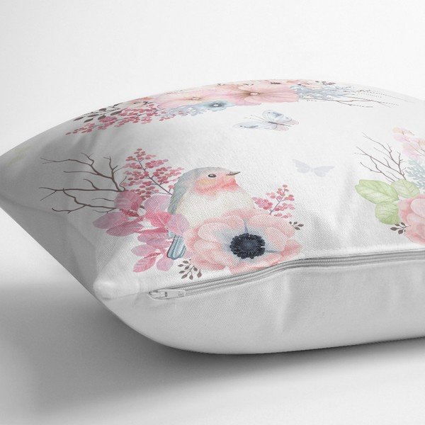 Jastučnica s primjesom pamuka Minimalist Cushion Covers Special Design Bird Modern, 45 x 45 cm-image-2