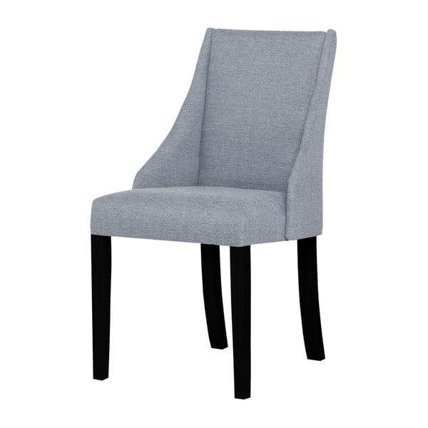 Siva stolica s nogama od crne bukve Ted Lapidus Maison Absolu