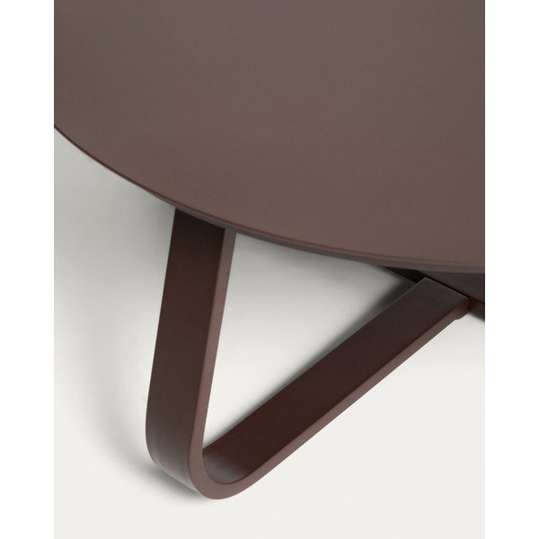 Metalni okrugao vrtni stolić za kavu ø 80 cm Tamaris – Kave Home-image-3