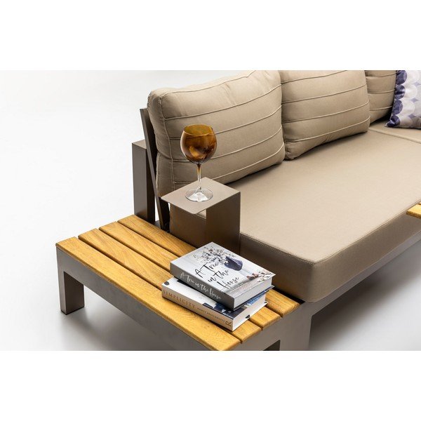 Bež vrtna garnitura za 7 osoba Daisy – Floriane Garden-image-3