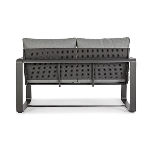 Siva vrtna sofa aluminijska Merrigan   – Bizzotto-image-4