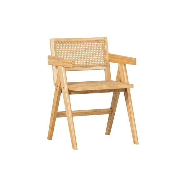 Blagovaonska stolica od masivnog bora u prirodnoj boji Gunn – WOOOD