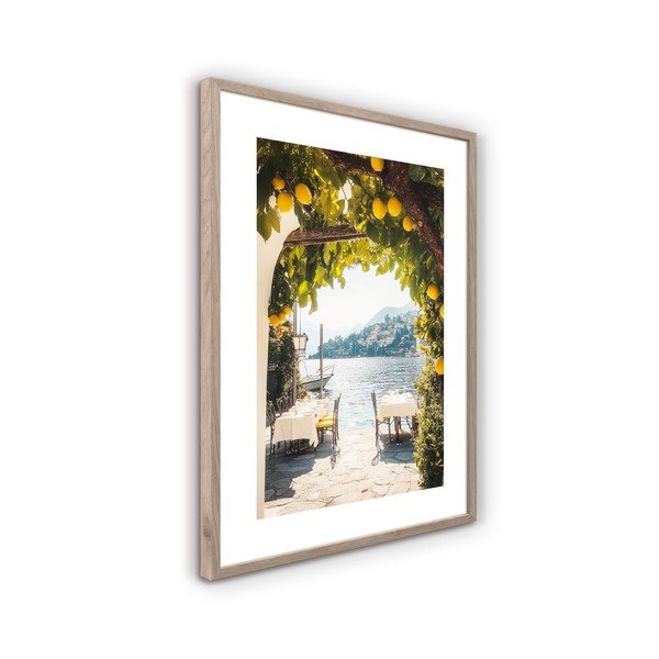 Tiskana slika s okvirom 50x70 cm Lemon View – Styler-image-4
