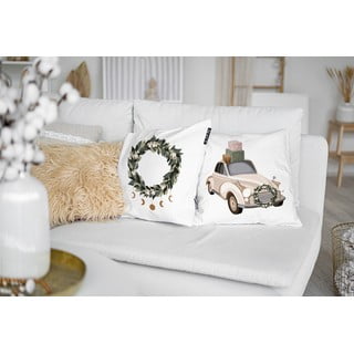 Ukrasne jastučnice u setu 4 kom s božićnim motivom 45x45 cm Festive Mood – Butter Kings