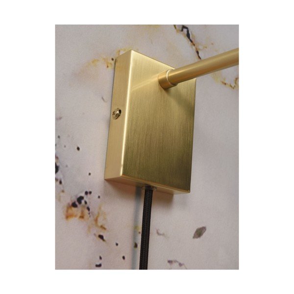 Zidna svjetiljka u zlatnoj boji - it's about RoMi Madrid, visina 17 cm-image-1