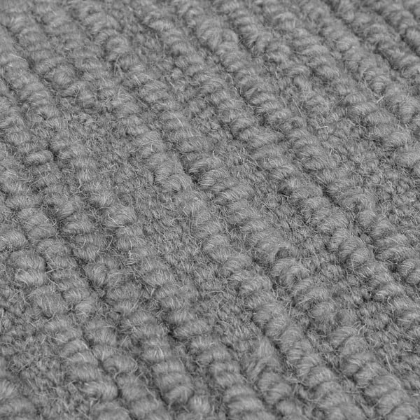 Sivi ručno rađen vunen tepih 120x170 cm Harris Boucle – Flair Rugs-image-2