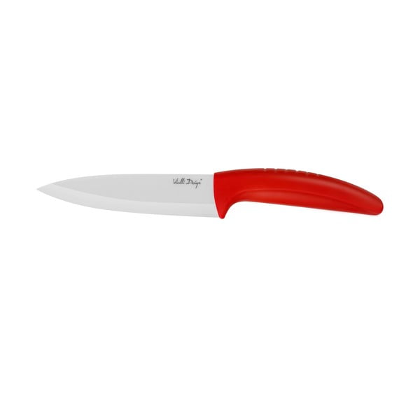 Keramički nož za rezanje, 13 cm, crveni