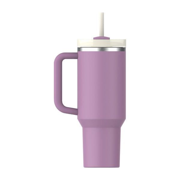 Ljubičasta termosica od nehrđajućeg čelika sa slamkom 1,18 l Quencher H2.0 FlowState Tumbler Lilac – Stanley-image-3