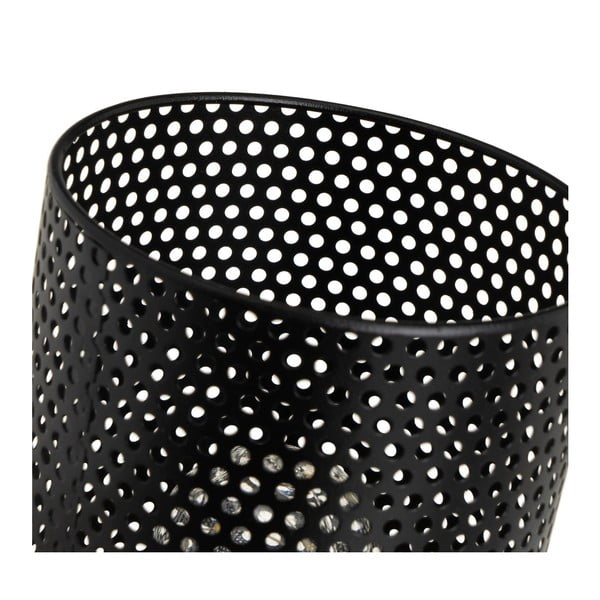 Crna stolna lampa s metalnim sjenilom (visina 20 cm) – Casa Selección-image-3